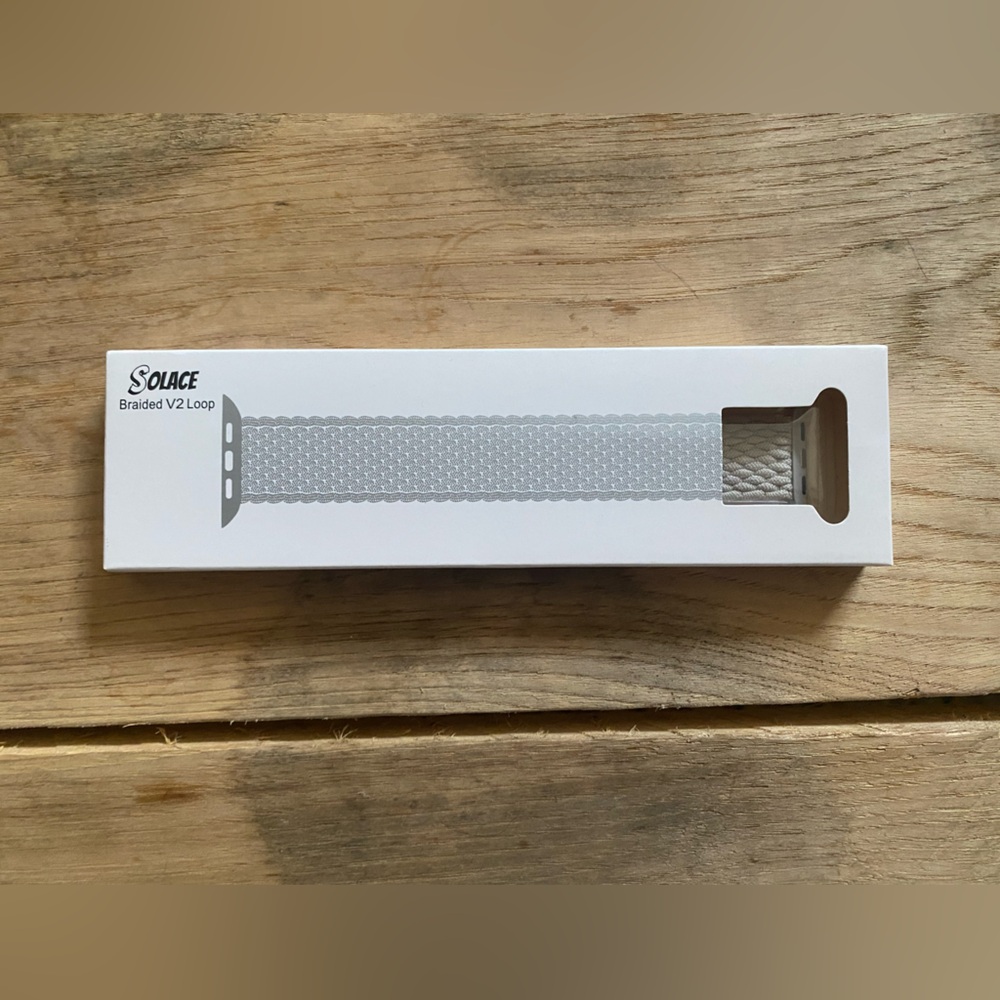 Tan Braided Watch Band